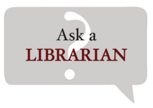 Ask a Librarian graphic
